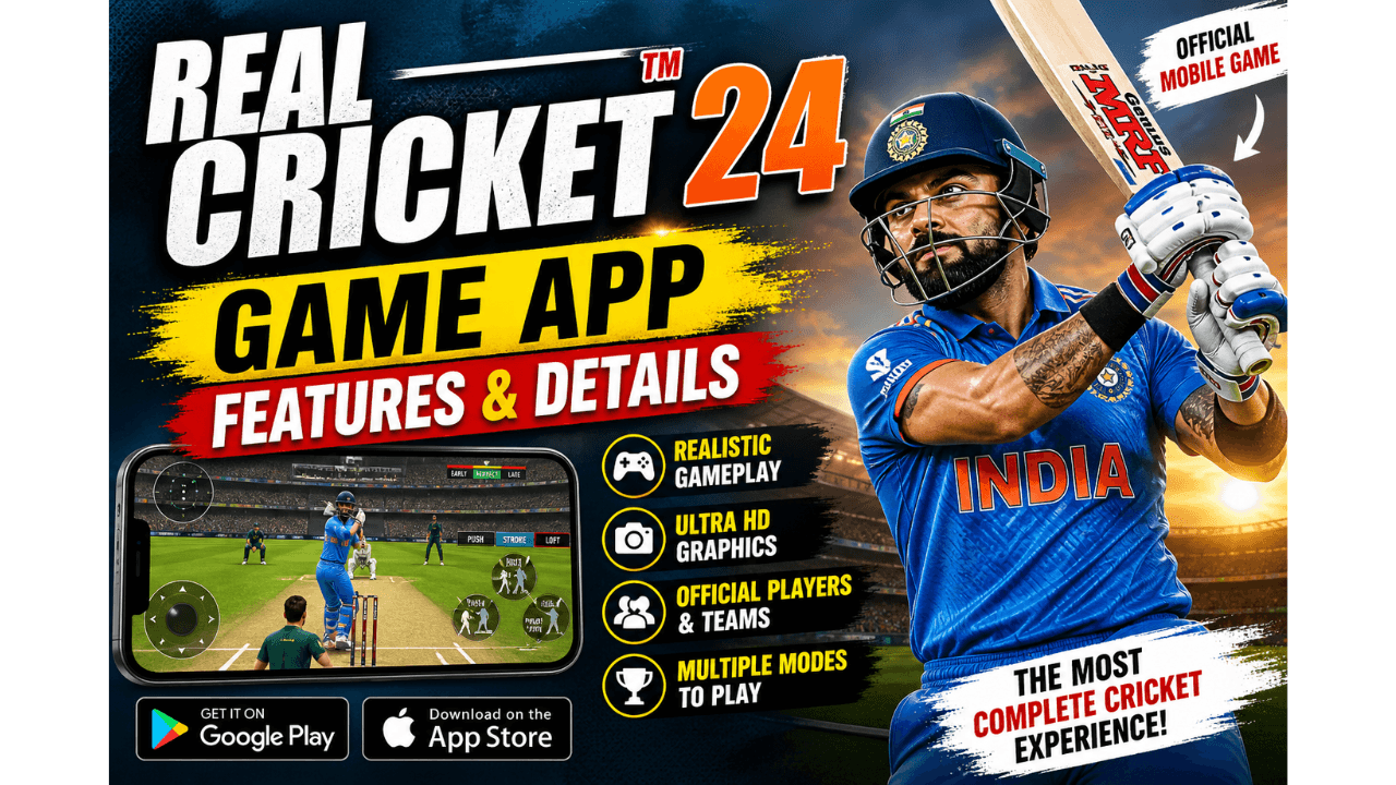 Real Cricket 24 App